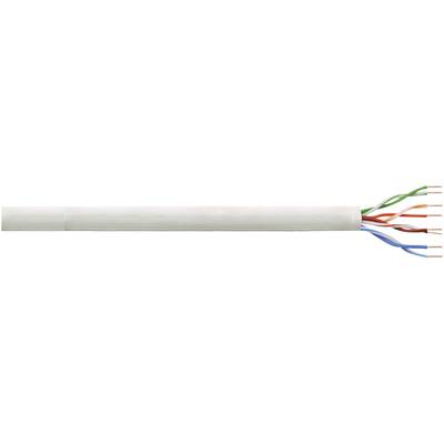 LogiLink CPV0033 Câble réseau CAT 6 U/UTP 4 x 2 x 0.205 mm² gris 100 m