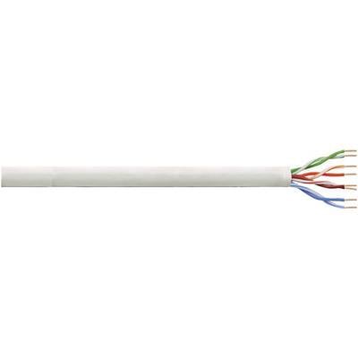 LogiLink CPV0034 Câble réseau CAT 6 U/UTP 4 x 2 x 0.205 mm² gris 305 m