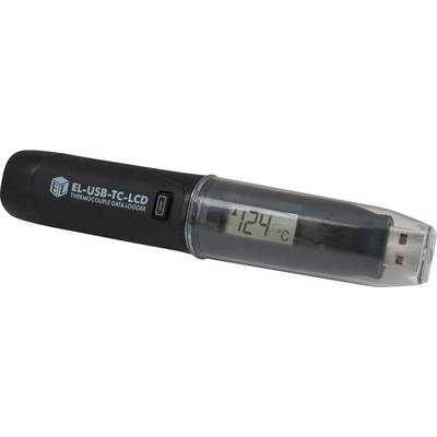 Enregistreur de données de température Lascar Electronics EL-USB-TC-LCD-D étalonné (DAkkS) Valeur de mesure température 