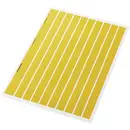 LAPP 83256210 LA 16,9-9 YE Etiquette de câble Fleximark 16.90 x 9 mm Couleur de la surface de marquage: jaune Nombre d'é