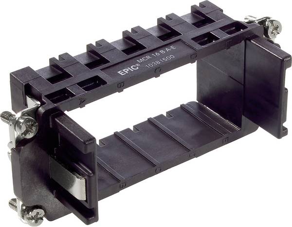 LAPP 10381500 Cadre pour 5 modules femelles et boîtier H-B 16 EPIC® MC Nombre total de pôles 1 + PE 5 pc(s)