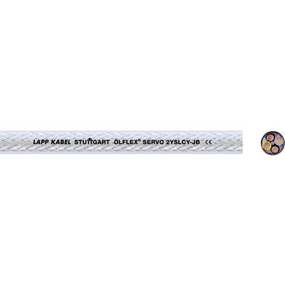 LAPP ÖLFLEX® SERVO 2YSLCY-JB Câble pour servo 3 x 25 mm² + 3 G 4 mm² noir 36445-500 500 m