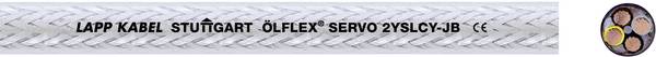 LAPP ÖLFLEX® SERVO 2YSLCY-JB Câble pour servo 4 G 1.5 mm² transparent 36425/1000 1000 m