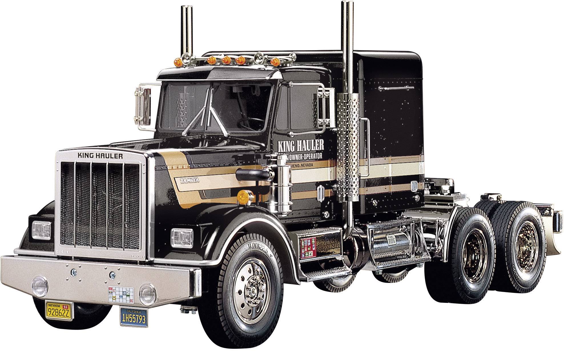 Camion RC électrique Tamiya King Hauler Black Edition 56336 set