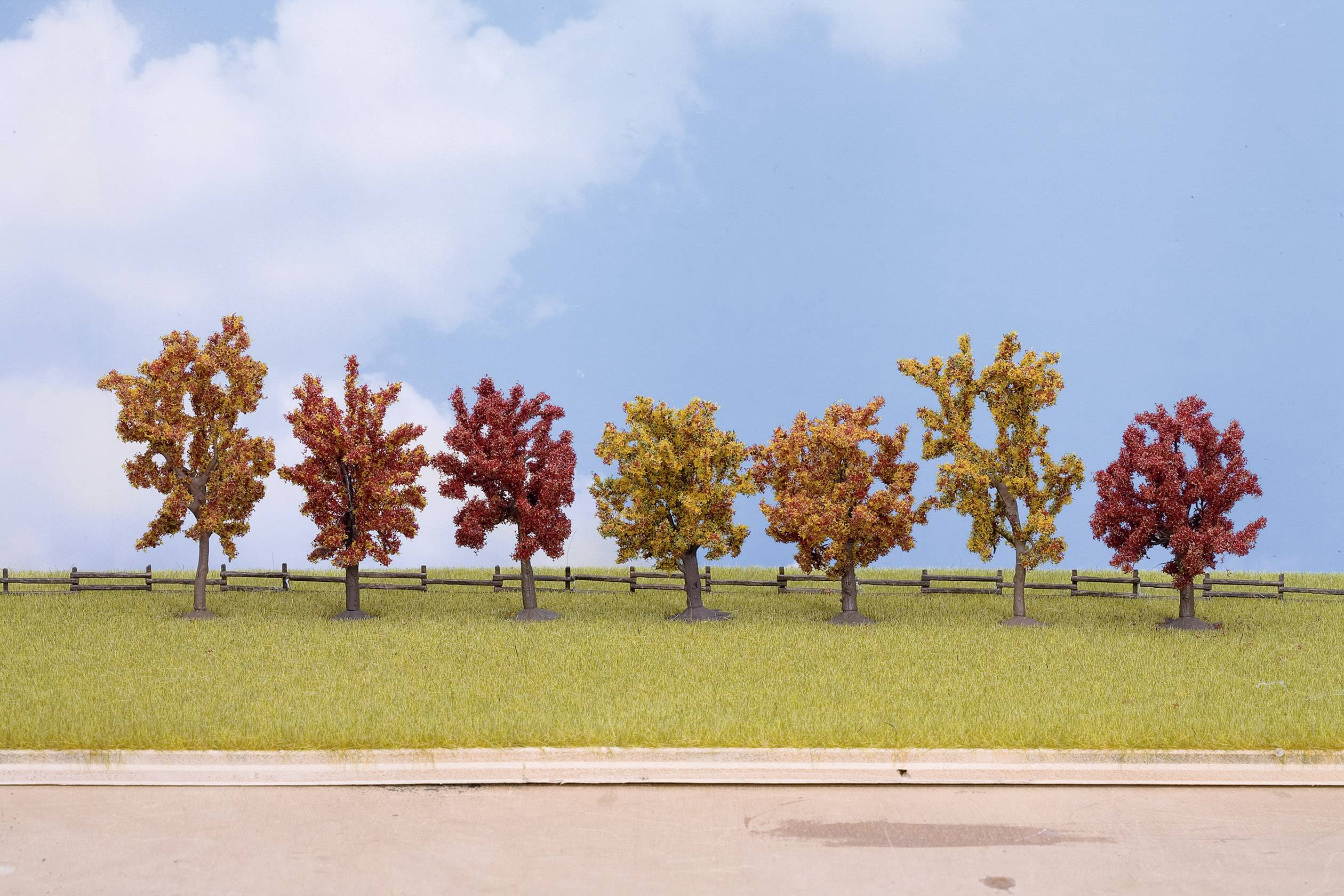 Assortiment d'arbres arbres d'automne NOCH 25070 80 à 100 mm automne 7 pc(s)