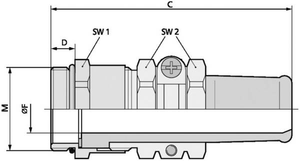 N/A LAPP SKINDICHT® SR-SV-M 25X1,5/21/15 52105890 M25 laiton laiton 10 pc(s)