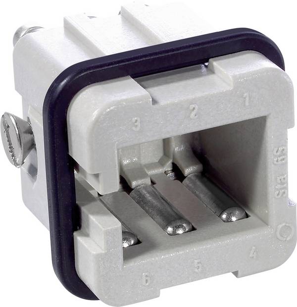 LAPP 10486100 Insert mâle EPIC® STA 6 Nombre total de pôles 6 10 pc(s)