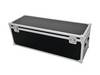 Mallette Omnitronic Universal-Case Profi avec poignée de transport noir, argent aluminium, acier, bois