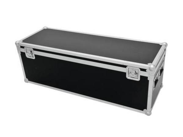 Mallette Omnitronic Universal-Case Profi avec poignée de transport noir, argent aluminium, acier, bois