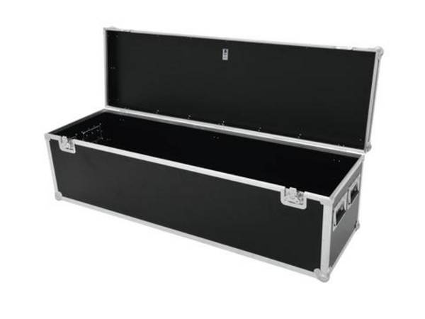 Mallette Omnitronic Universal-Case Profi avec poignée de transport noir, argent aluminium, bois, acier