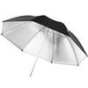 Walimex Pro Reflexschirm schwarz/silber, 109cm 17675 Parapluie réflecteur 1 pc(s)