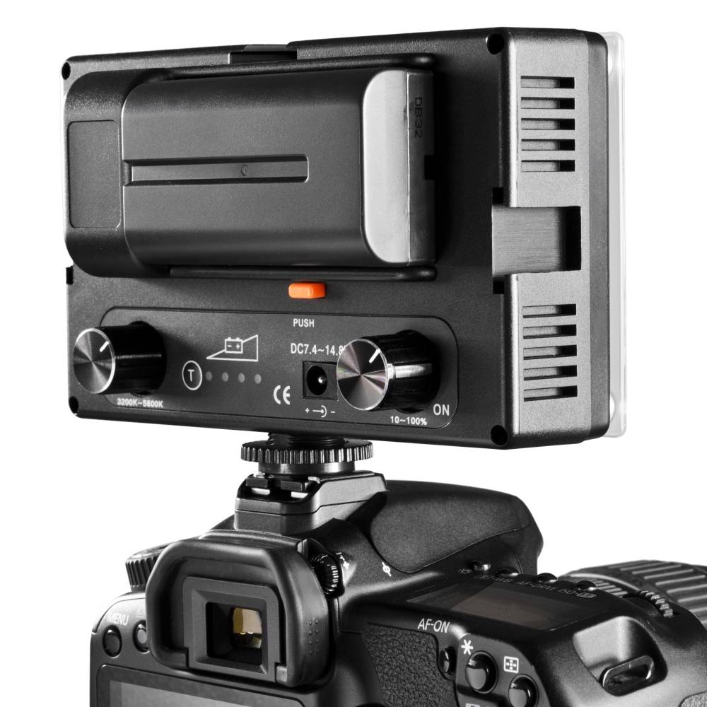 Torche vidéo LED Walimex Pro 17769 Nombre de LEDs: 144 Spécificités de l'éclairage vidéo: bicolore-3
