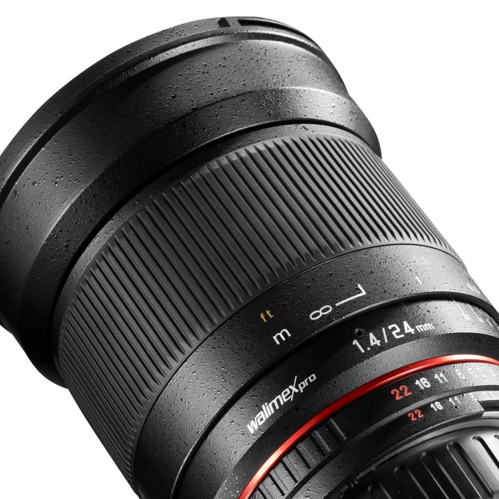 Objectif grand angle Walimex Pro 24/1,4 IF f/1 - 1.4 24 mm-2