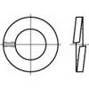 TOOLCRAFT 1060415 Rondelle Grower Diamètre intérieur: 2.1 mm DIN 127 acier inoxydable A4 1000 pc(s)