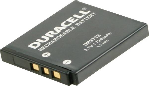 Duracell KLIC-7001 Batterie pour appareil photo Remplace l'accu d'origine KLIC-7001 3.7 V 700 mAh