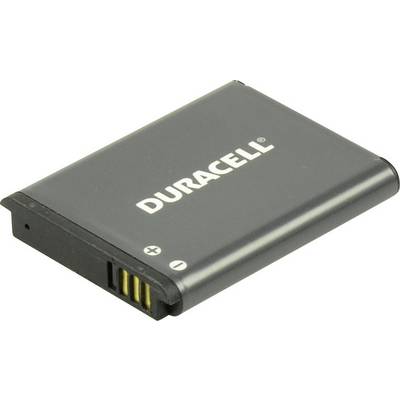 Une batterie rechargeable Duracell avec des signes plus et moins, adaptée aux appareils électroniques.