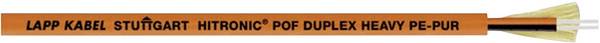LAPP 28020002/1 Fibre optique plastique Hitronic POF 980/1000 µ Duplex orange Marchandise vendue au mètre