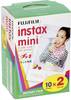 Film instantané Fujifilm 1x2 Instax Film Mini