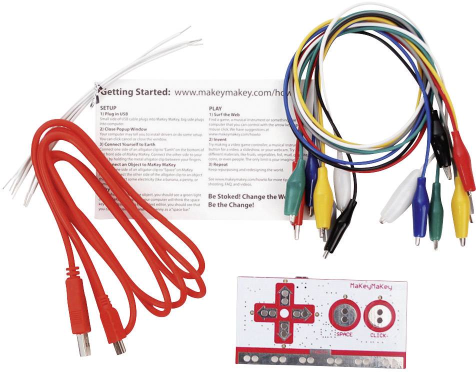 N/A MAKEY MAKEY PC noir, rouge, blanc-8