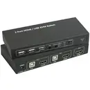 Commutateur KVM SpeaKa Professional 2 ports HDMI USB 1920 x 1080 Pixel, 3840 x 2160 Pixel