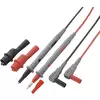 Set de cordons de mesure de sécurité 1.20 m noir, rouge VOLTCRAFT MS-2