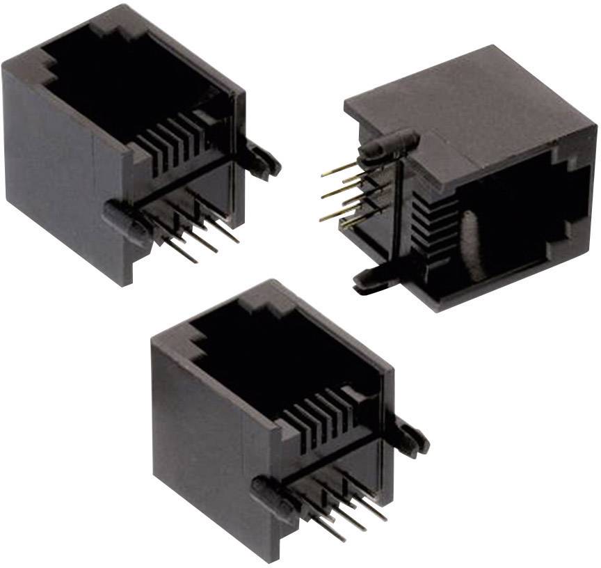 Embase blindée coudée RJ45 femelle 8P8C