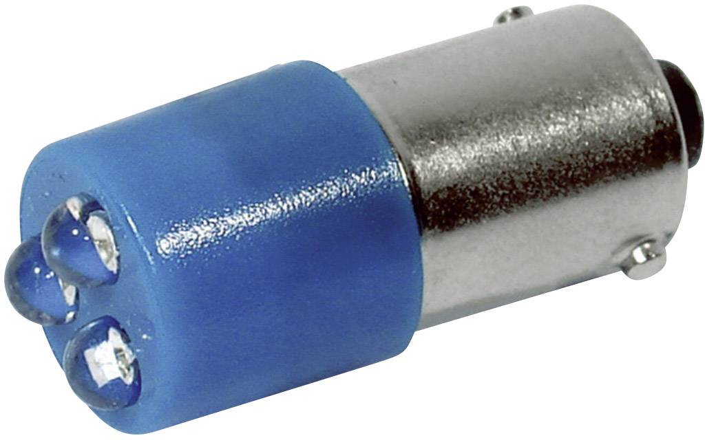CML Innovative Technologies 18620357 Voyant de signalisation LED bleu BA9S 24 V/DC, 24 V/AC 780 mcd
