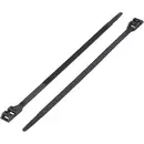 Serre-câble 610 mm x 9 mm noir TRU COMPONENTS TC-DK-610BK203 1592837 crantage extérieur 1 pc(s)
