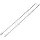 Serre-câble 300 mm x 4.60 mm argent TRU COMPONENTS TC-BST-300203 1592827 crantage intérieur 1 pc(s)