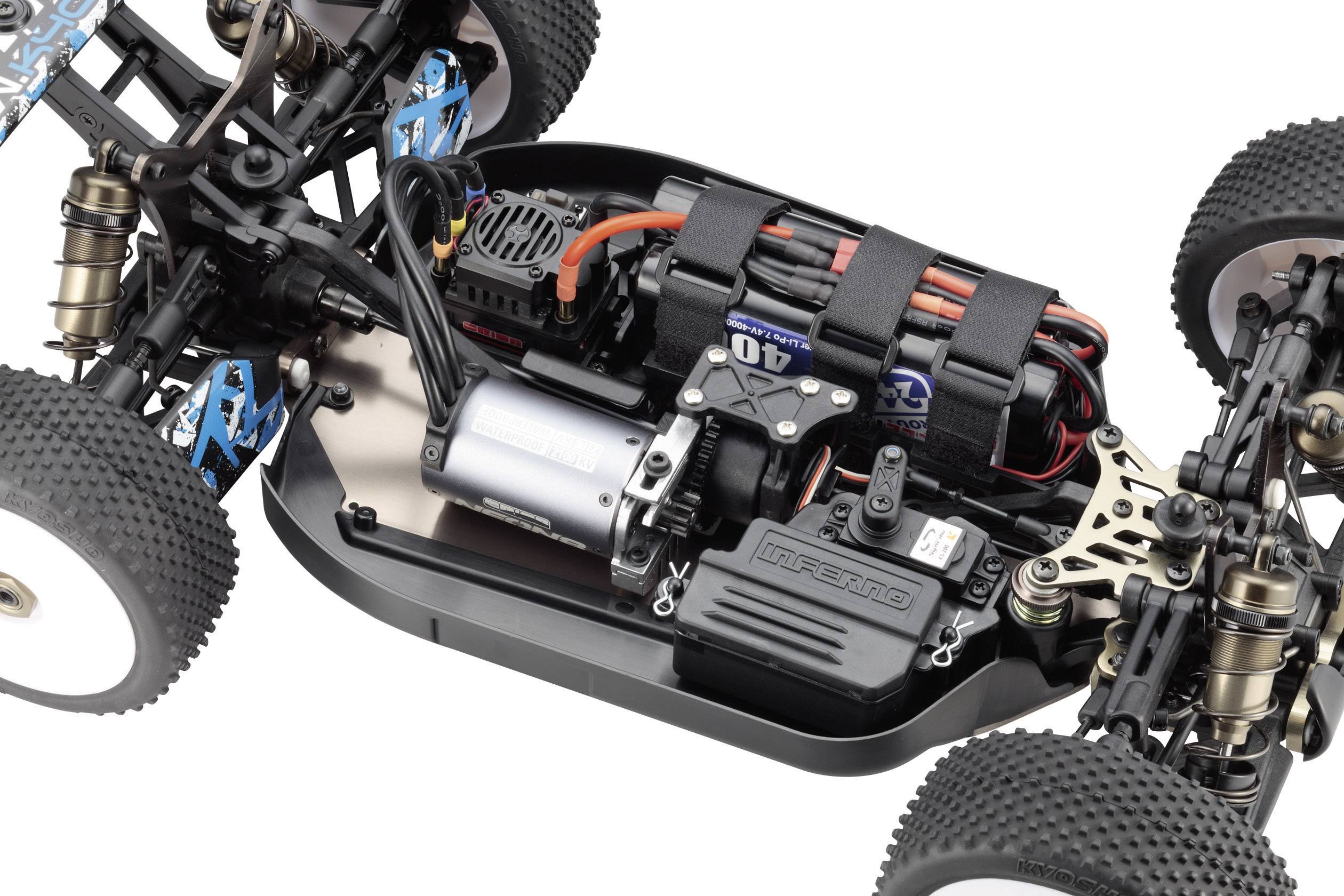 Kyosho Inferno MP9e TKI brushless 18 Auto RC électrique Buggy 4 roues