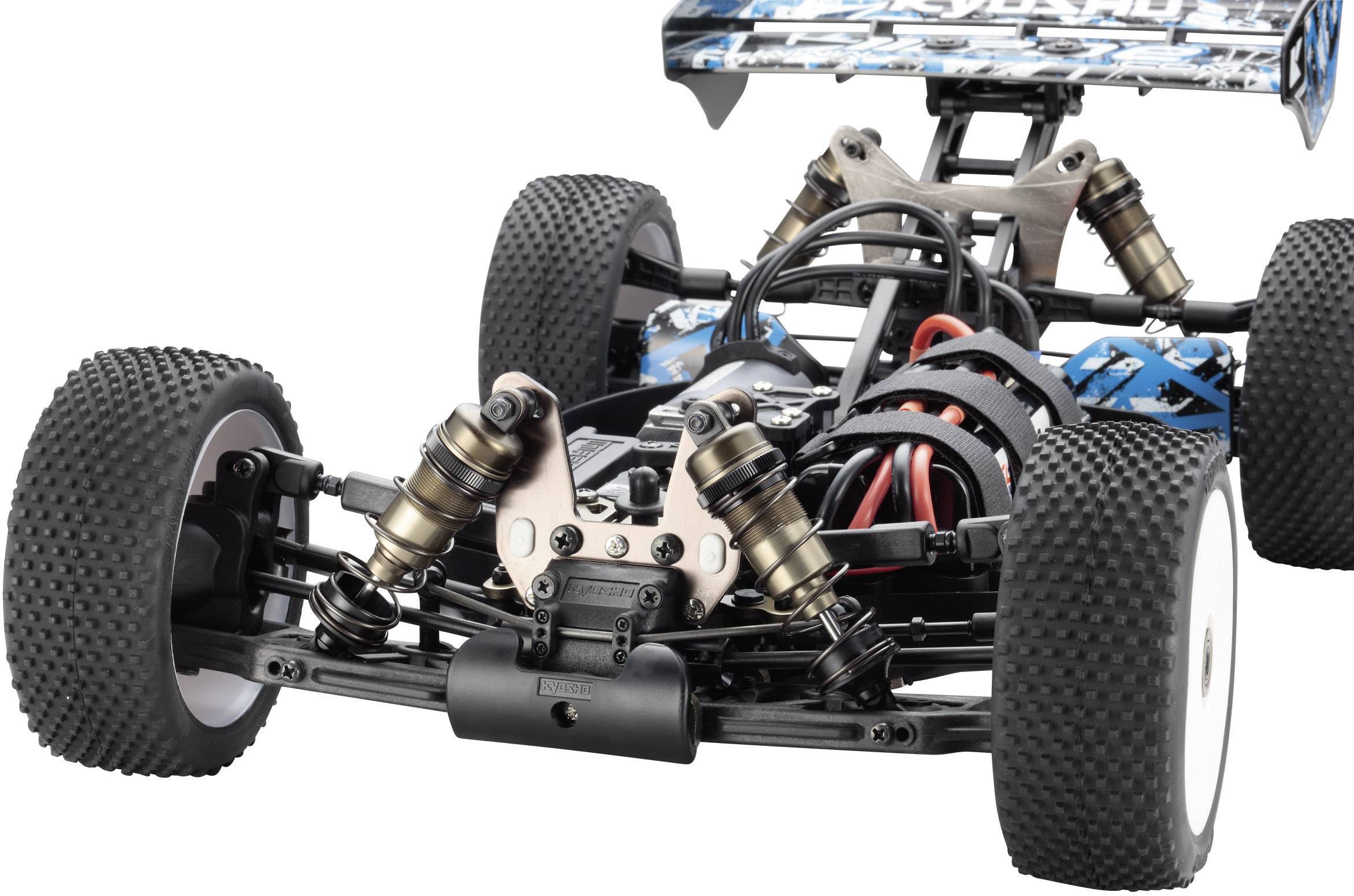 Kyosho Inferno MP9e TKI brushless 18 Auto RC électrique Buggy 4 roues motrices (4WD) prêt à