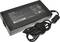 Bloc d'alimentation noir pour ordinateur portable avec un long câble utilisé pour alimenter un ordinateur portable.