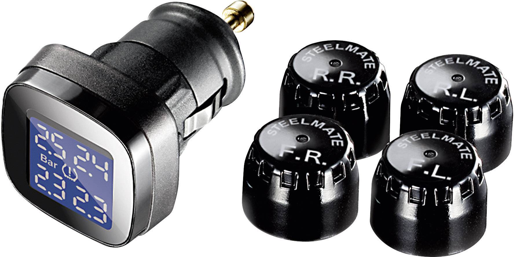 FOBO Bike 2 - Système TPMS Moto Bluetooth 5.0 | Contrôle Pression Et Température Pneus En Temps Réel