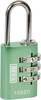 Cadenas Kasp K10520GRED vert avec serrure à combinaison