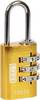 Cadenas Kasp K10520YELD jaune avec serrure à combinaison