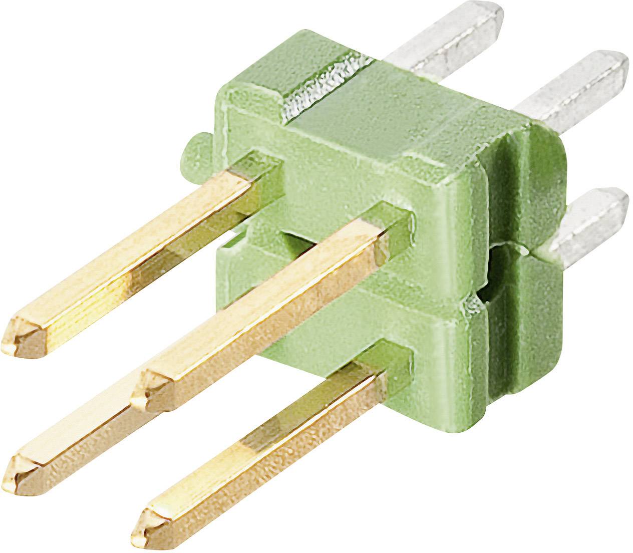 Barrette mâle (standard) TE Connectivity AMPMODU 825440-3 Nbr de rangées: 2 Nombre de pôles par rangée: 3 1 pc(s)