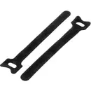 Collier de serrage auto-agrippant TRU COMPONENTS TC-MGT-125BK203 1593226 pour grouper partie velours et partie agrippant