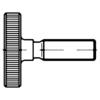 Vis moletée TOOLCRAFT 1061588 10 pc(s) M5 12 mm tête moletée acier inoxydable N/A