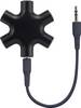 Adaptateur Y SpeaKa Professional SP-7870556 [1x Jack femelle 3.5 mm - 5x Jack femelle 3.5 mm] 18 cm noir