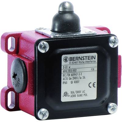 Bernstein 6041153156 D-SU1 W Interrupteur de fin de course 240 V/AC 10 A poussoir à rappel IP65 1 pc(s)