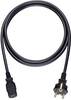 alimentation Câble de raccordement [1x Prise mâle + contact de protection - 1x Secteur femelle C13] 5.00 m noir Oehlbach Powercord C 13