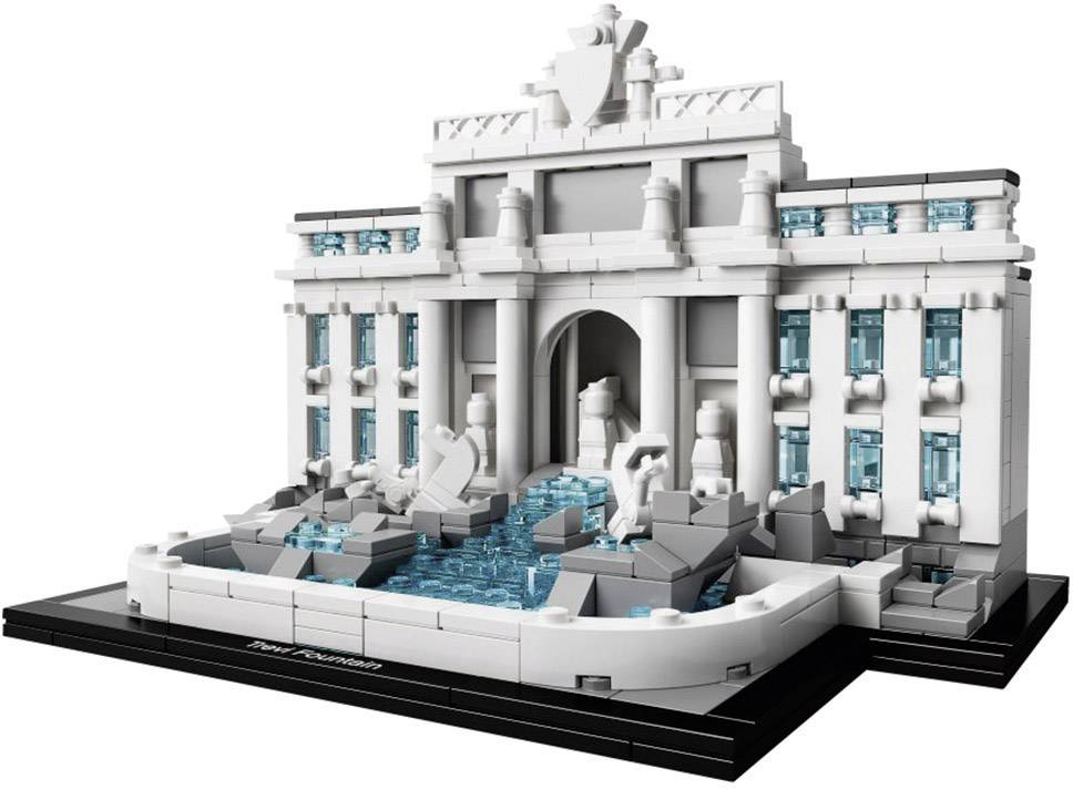 lego architecture la fontaine de trevi - fontaine de trévise