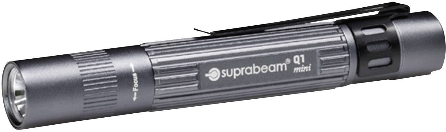Lampe stylo à pile(s) LED 9.8 cm Suprabeam Q1 MINI SUPRABEAM Q1 Mini gris
