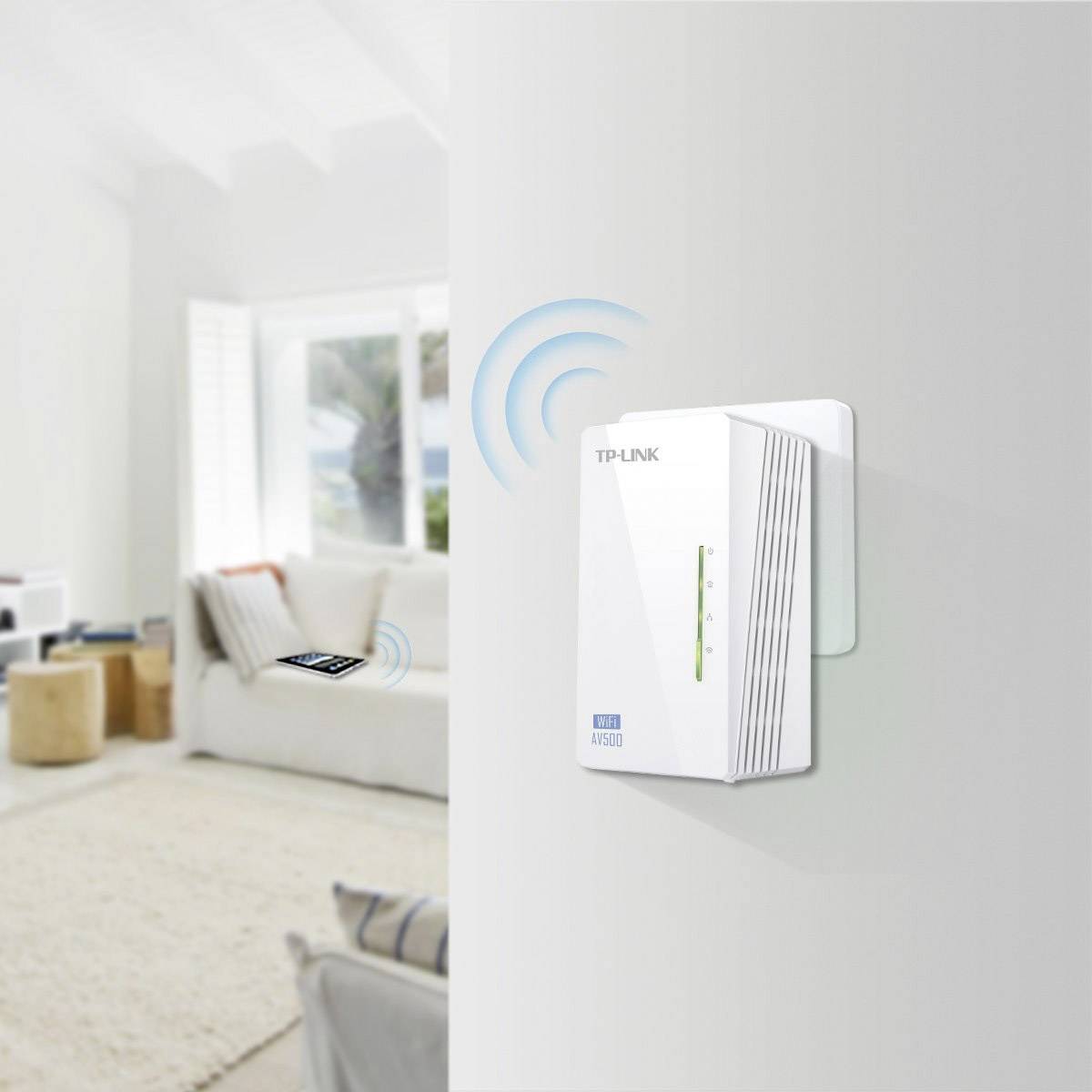 TP-Link TL-WPA4226 KIT Adaptateur réseau CPL 600 Mbit/s Ethernet/LAN Wifi Blanc 2 piece(s)-3