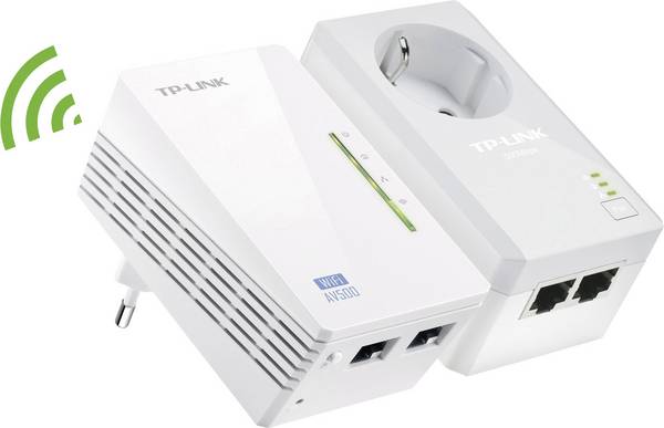 TP-Link TL-WPA4226 KIT Adaptateur réseau CPL 600 Mbit/s Ethernet/LAN Wifi Blanc 2 piece(s)
