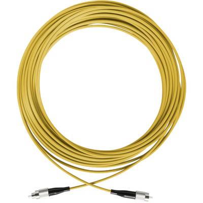 Câble de raccordement FO Axing OAK 100-02 [1x FC/PC mâle - 1x FC/PC mâle] 9/125 µ Singlemode OS1 100.00 m