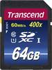 Carte SDXC Transcend Premium 400 64 GB Class 10, UHS-I