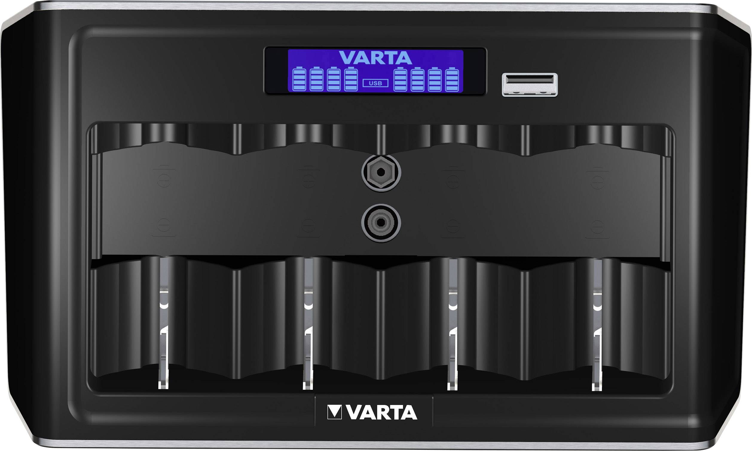 Chargeur de piles rondes NiMH Varta LCD Universal-1