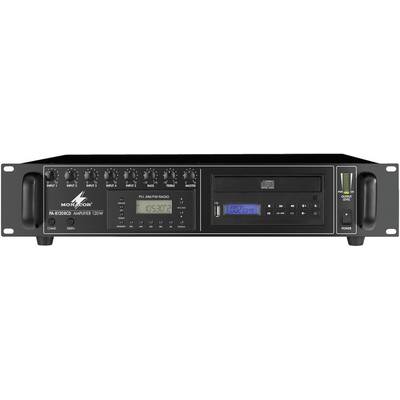 Monacor PA-8120RCD Amplificateur ELA 120 W  