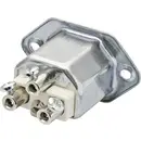Connectique pour appareils chauffants série (connecteur réseau) 444 Kalthoff 444.1 444055 embase mâle de chassis Nombre